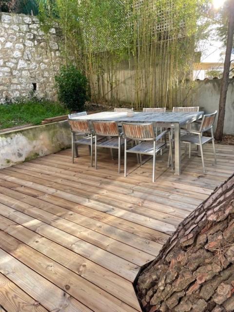 Cassis, Superbe Appartement Avec Terrasse Luaran gambar